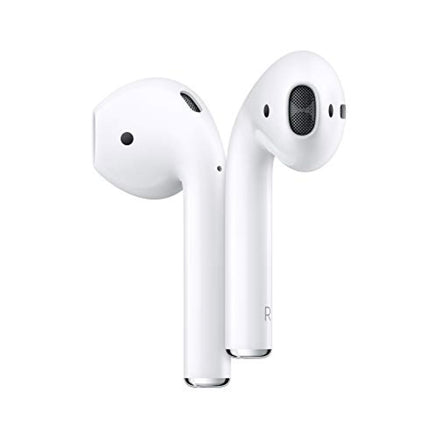 Apple AirPods Wireless Ear Buds, Bluetooth Headphones with Lightning Charging Case Included, Over 24 Hours of Battery Life, E