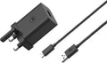 Motorola Chargers - TurboPower 33W USB-PD Mains Wall Charger/Power Adapter with 1m USB-A to USB-C cable. IMPORTANT - Genuine Motorola Product with the 'M' logo (Paper cover).
