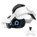 VZNEK Head Strap Compatible with Oculus Quest 2,Meta Quest 2 Accessories Adjustable Elite Strap Replacement for Enhanced Comf