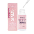 Glamnetic Super Strong Brush On Nail Glue | Brush Tip Applicator, Mess Free, Travel Friendly, Vegan | Durable & Long-Lasting 