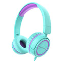 IMYB V1 Kids Headphones, 85dB Safe Volume for School, Toddler 2-12, Adjustable Foldable Durable Wired Cord, iPad Kindle Table