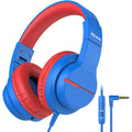 iClever HS19 Kids Headphones for School, Over-Ear for Toddler Boys Girls | SafeSound Tech, HD Mic Stereo Sound, Kids Headphon