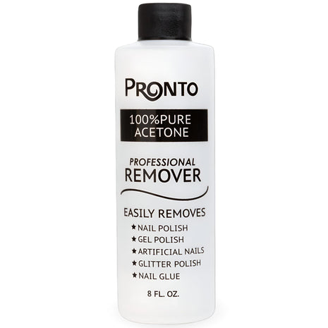 Pronto 100% Acetone Gel Nail Polish Remover - Gel Polish Remover for Nails | Acetone Nail Polish Remover For Nails for Remova