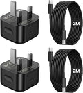 25W Fast Charger for Samsung, USB C Charger and 2M Type C Charger Cable | Super Fast Charging Phone Chargers for Samsung Galaxy S26/S25/S24/S23/S22/S21/S20 Ultra, Z Fold5/Flip5, A55/A54/A34/A15