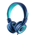 Kids Headphones - noot products K11 Foldable Stereo Tangle-Free 3.5mm Jack Wired Cord On-Ear Headset for Children/Teens/Boys/