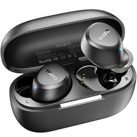 TOZO A1 Wireless Earbuds Bluetooth 5.3 Light Weight in Ear Headphones | IPX5 Waterproof, 2 Mics for AI Calls, Immersive Premi