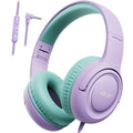 acer Kids Headphones - Over-Ear 85/94dB Volume Limiter, 3.5mm Jack Foldable Stereo Sound Headset for Toddlers Girls Boy Trave