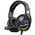 ZIUMIER Wired Gaming Headset for PC, PS5, PS4, Xbox Series X|S | Noise Canceling Microphone, LED RGB Light, 50mm Driver, 3.5m