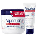 Aquaphor Healing Ointment Advanced Therapy Skin Protectant Skin Care Set, Body Moisturizer for Dry Skin, Minor Cuts and Burns